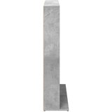 Cd ormar Betonska siva 33 x 23,5 x 97,5 cm Konstruirano drvo | shoptok.hr