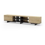 Marckeric TV omarica v hrastovem dekorju v naravni barvi 230x44 cm Cequoia – | Shoptok.si