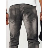 DStreet men's light grey denim trousers Cene