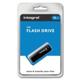 Integral USB ključek 16GB USB2.0 (INFD16GBBLK), BLACK | Shoptok.si