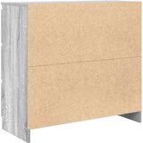  Komoda boja hrasta sonome 80x35x76 cm konstruirano drvo | shoptok.hr