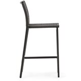 Kave Home Crna metalna vrtna barska stolica Culip – | shoptok.hr