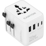 Canyon Travel Adapter OnTour 70 EU/UK/US/AUS 70W White | Eponuda.ba