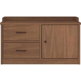 vidaXL klop v preddverju "SANDNES" 87x40x50 cm masivni les bor | Shoptok.si