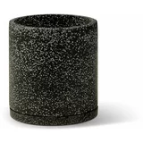 Bonami Selection set od 2 crne tegle za cvijeće terrazzo, ø 26 cm