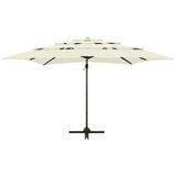  Senčnik aluminij peščen 250x250 cm | Shoptok.si
