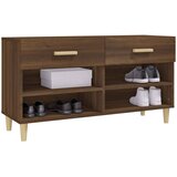 Ormarić za cipele smeđi hrast 102x35x55 cm konstruirano drvo | shoptok.hr