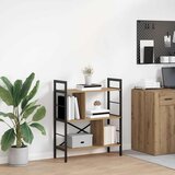 vidaXL Polica Umjetnički hrast 75 x 30 x 91 cm Konstruirano drvo | shoptok.hr