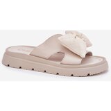CheBello Ladies Leather Platform Sandals With Bow | Eponuda.ba