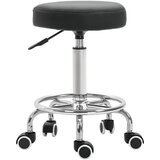 Vinsetto frizerski stol umetno usnje, pena Ø42 x 50–64V cm Črna, (5000242618) | Shoptok.si