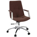 MID.YOU Vrtljivi Stol Saranto Ii, Rjava | Shoptok.si