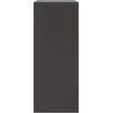 vidaXL Visoka omarica črna 67x39x95 cm jeklo | Shoptok.si