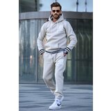 Madmext Sports Sweatsuit Set - Beige - Relaxed fit Cene
