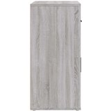  Komoda siva sonoma 80x33x70 cm inženirski les, (20594745) | Shoptok.si