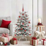  Umjetno božićno drvce s nogom Bijelo 120 cm PE i PVC | shoptok.hr