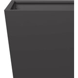  Vrtne sadilice 2 kom crne 30x30x30 cm čelične | shoptok.hr