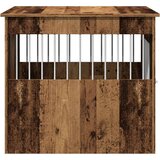Namještaj za pseću kabinu od starog drva 64,5 x 80 x 71 cm, inženjerski drvo | shoptok.hr