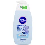 Nivea Baby Head To Toe Shower Gel nežen gel za prhanje za telo in lase 500 ml za otroke Cene