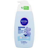 Nivea Baby Head To Toe Shower Gel nježni gel za tuširanje za tijelo i kosu 500 ml za otroke