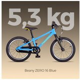  Dječji bicikl BEANY ZERO 16" plavi 5,3kg | shoptok.hr