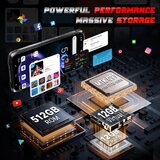 Cubot pametni robustni telefon Kingkong 9 6.58" 12GB+512GB dual sim 4G , črna, (21821920) | Shoptok.si