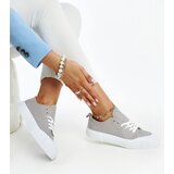 Gemre Eduard's grey fabric sneakers | Shoptok.si
