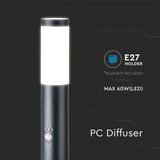  Spoljašnja lampa sa senzorom 1xE27/60W/230V IP44 80cm antracit | Eponuda.com