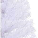 vidaXL Umestno božično drevo med 150 LED Bela 120 cm PVC in jeklo | Shoptok.si