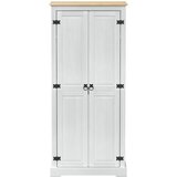  Ormari s policom Bijelo 76 x 50 x 170 cm Čvrsto borovo drvo | Eponuda.com
