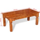  Stolić za kavu od masivnog drva 110 x 60 x 45 cm | shoptok.hr