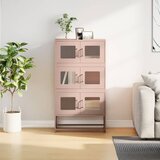  Visoka ploča ružičasta 68x39x123 cm čelik | Eponuda.com