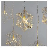 Emos led božični zastor – snežinke, 84 cm, notranji, topla bela DCGW06 | Shoptok.si