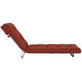  Jastučić za ležaljku VIANEN 100% poliester Crvena - Crvena 200 x 70 x 8 cm | shoptok.hr