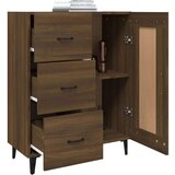  Komoda boja smeđeg hrasta 69 5 x 34 x 90 cm konstruirano drvo | shoptok.hr