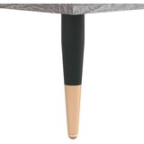 vidaXL Klubska mizica siva sonoma 90x50x40 cm inženirski les | Shoptok.si