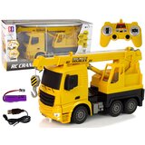  Tovornjak z žerjavom na daljinsko vodenje 1:26, raztegljiv kavelj Pilot 2,4G | Shoptok.si