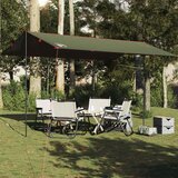 CERADA za kampiranje maslinastozelena 506x306 cm vodootporna | shoptok.hr
