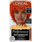 L'Oréal Paris Préférence Meta Vivids barva za lase 75 ml Odtenek 6.403 meta coral za ženske