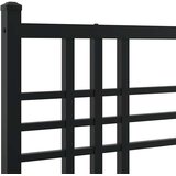  Metalno zamjensko uzglavlje crno 100 cm | shoptok.hr