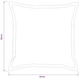  Presvlaka za jastuk 2 kom. HOUTEN Zelena 55 x 55 cm Kord - Zelena 55 x 55 cm 2 | shoptok.hr