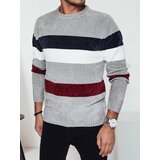 DStreet Sweter męski w paski szary Cijene