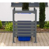 WESTMANN spremište za kantu za smeće Planum | 1 x 240L | Antracit | 90x90x120 cm - BRANDED IN GERMANY | shoptok.hr