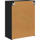 TV stenska omara Črna 59,5 x 31 x 80 cm Konstruiran les, (5000092213) | Shoptok.si