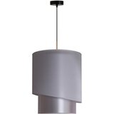  Duolla - Visilica na sajli PARIS 1x E27/15W/230V, prečnik 40 cm, srebrna/zlatna | Eponuda.com