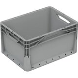 Eurobox-System Zaboj s polnimi stenami 40 x 30 x 22 cm Siv Cene