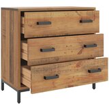  Ladičar 75 x 35 x 70 cm od masivne borovine | shoptok.hr