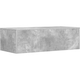  Stol za zid Betonski sivi 100 x 45 x 30 cm Konstruirano drvo | shoptok.hr