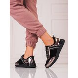 SHELOVET grey sports shoes made of natural leather | shoptok.hr