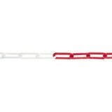 STABILIT Plastični lanac po dužnom metru (6 mm, Plastika, Crveno-bijele boje) | shoptok.hr