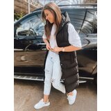DStreet Kamizelka damska pikowana ELLA czarna | ePonuda.com
